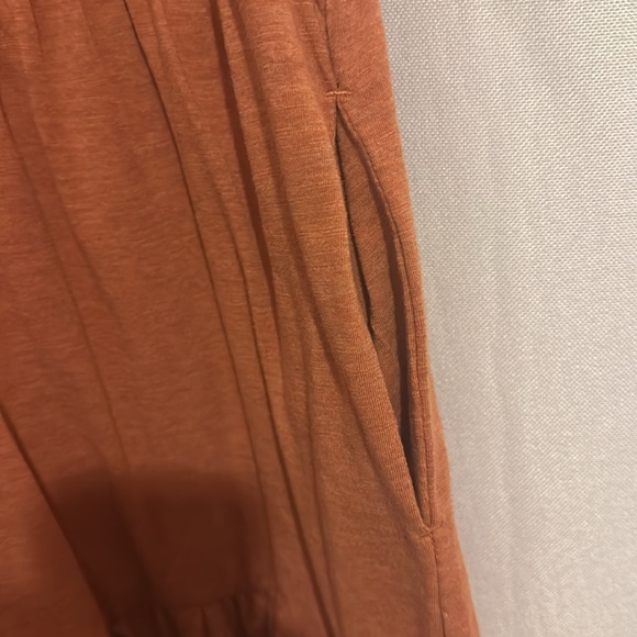 Matilda Jane size Large rust colored dress. With pockets - Picture 4 of 5